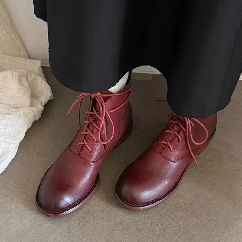 Basics Washed Ankle Boots-4