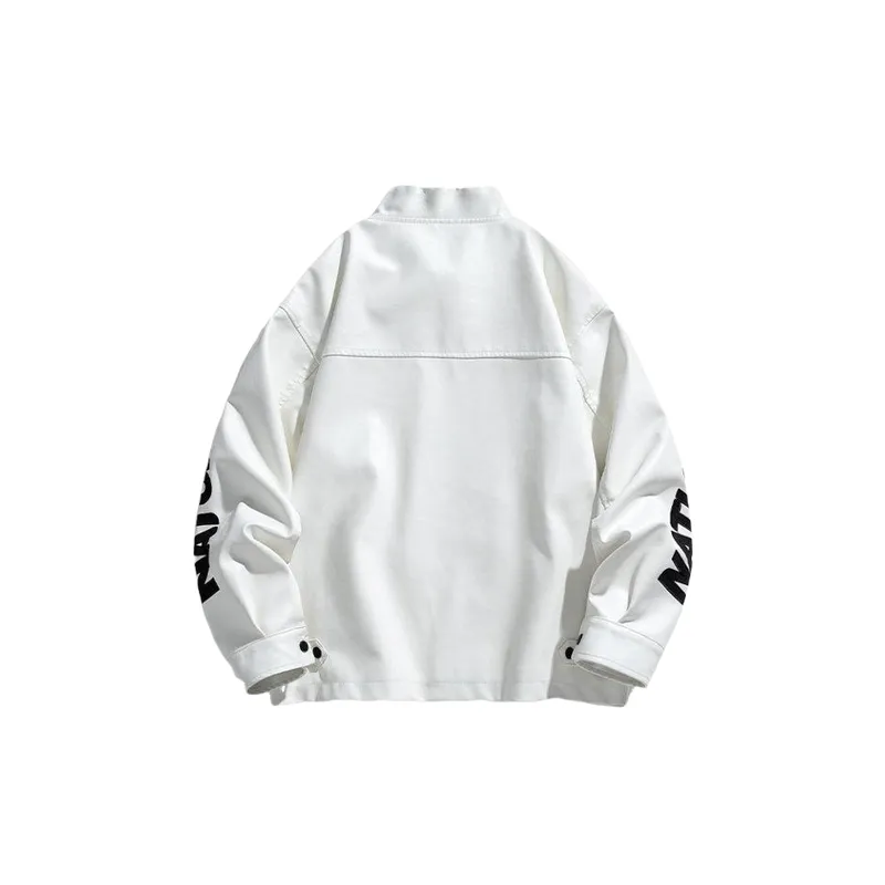 Fashionable Loose Baseball Jersey-5