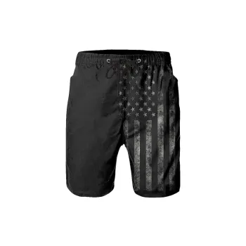 Party Loose Polyester Casual Shorts