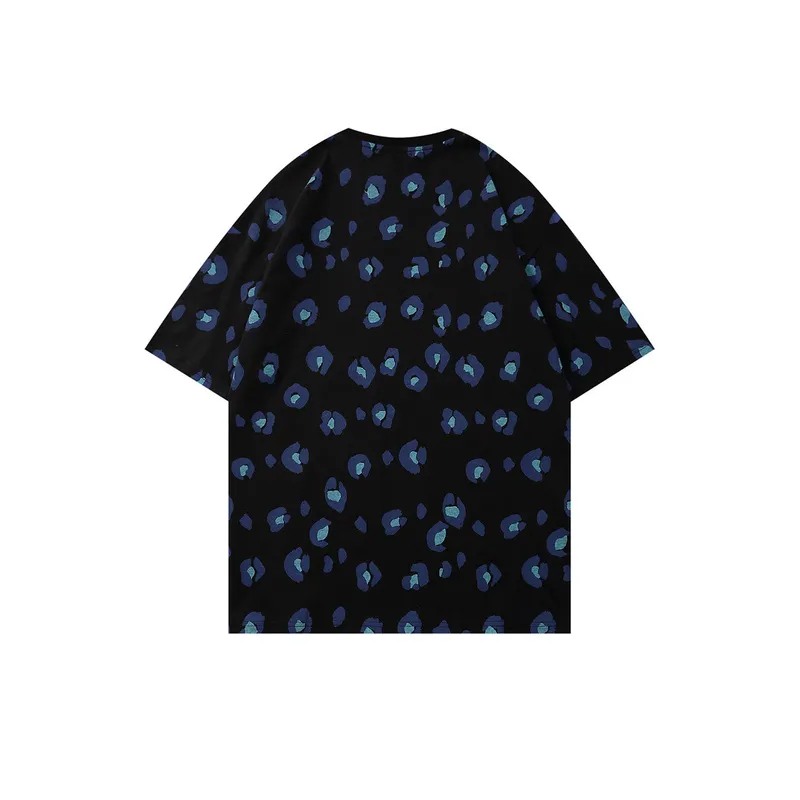 Trendy Smiley Printed Short sleeved T shirt-5