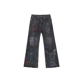 Retro Loose Straight Leg Jeans