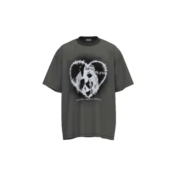 Fashionable Loose 100% Cotton T Shirt