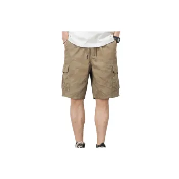 Trendy Loos Cotton Blended Fabric Casual Shorts