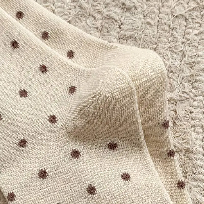 Fashionable Simple 100% Cotton Mid Calf Sock-7