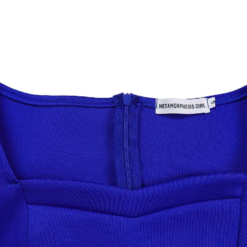 Casual Loose Polyester Dress Women-5