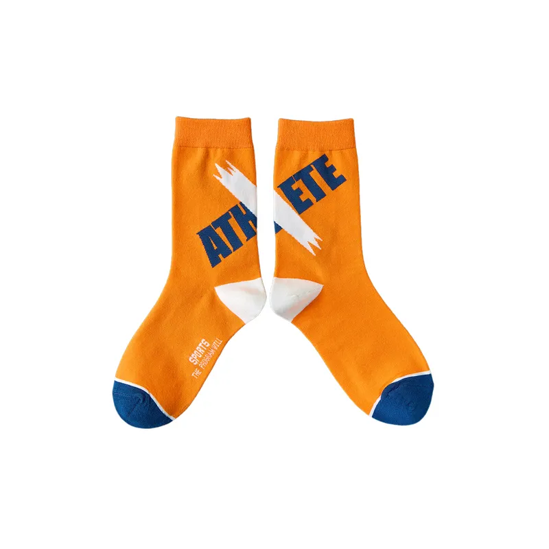 Casual Sporty Cotton Mid Calf Sock-9