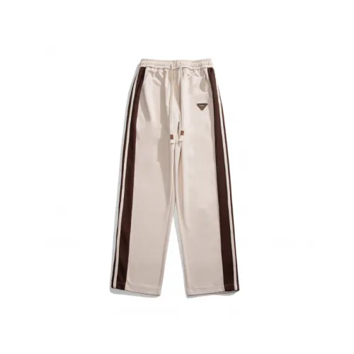 Dagging Casual Sports Pants New American Fashionable Striped Loose Wide-leg Straight Pants