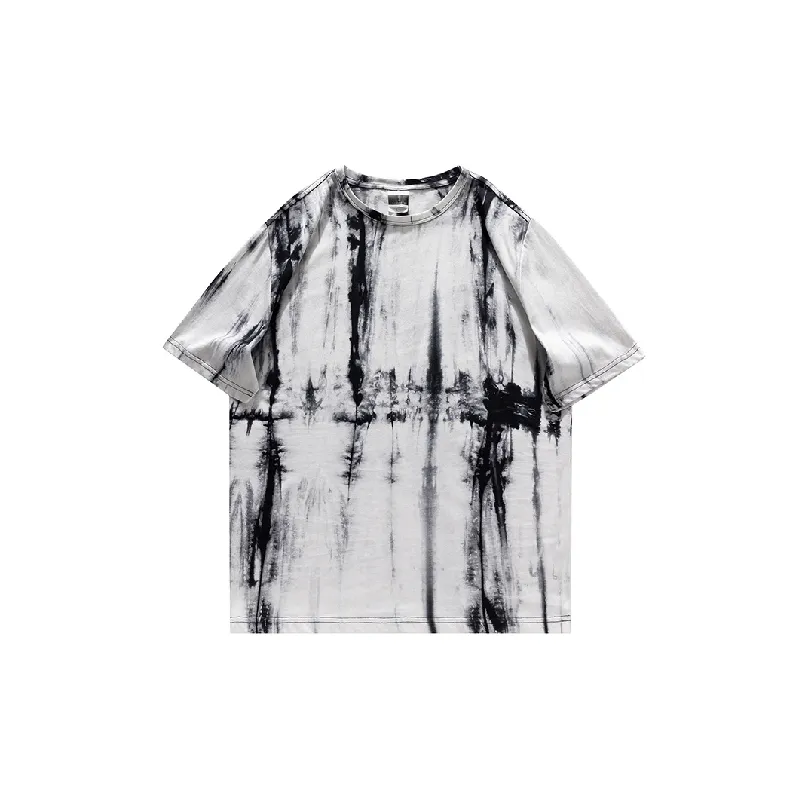 Fashion Tie Dye Cotton T Shirt-5
