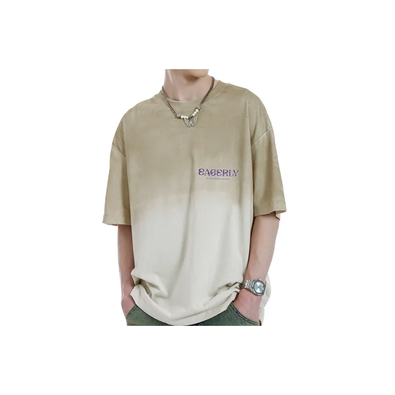 Loose Casual Cotton T Shirt-6