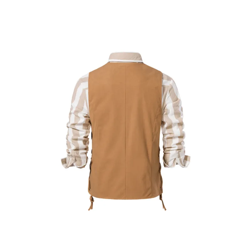 Loose Zipper Vest-3
