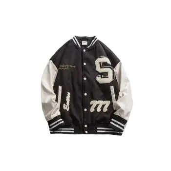 Trendy Embroidered Baseball Jersey