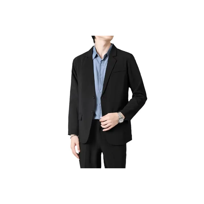 Casual Basics Loose Business Suit-4