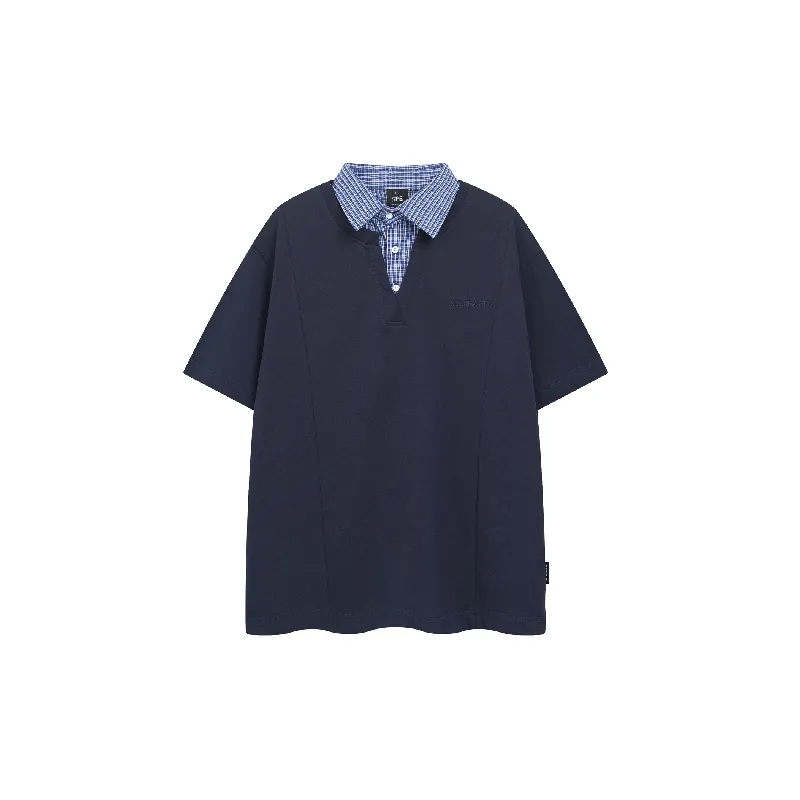 Retro Plaid Cotton T Shirt Unisex-0