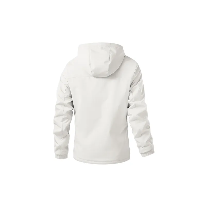 Casual Loose Blended Synthetic Fabrics Jacket-1