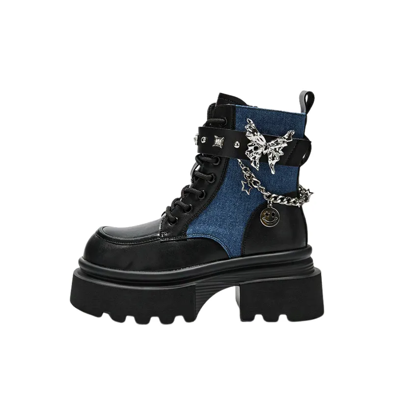 Butterfly Chain Martin Boot-0