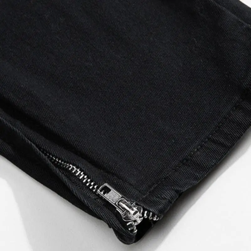 Simple Loose Jeans-4