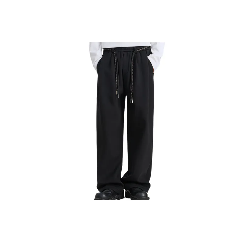 Simple Funky Cotton Blended Fabric Casual Pants-2
