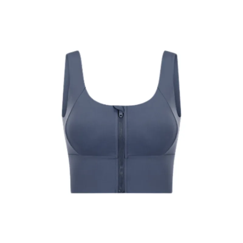 Fashionable Zipper Sports Underwear Women-0