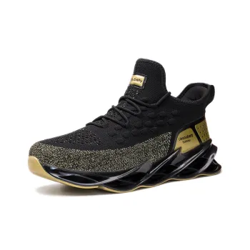 Breathable Casual Lace Up Thick Soled Running Shoes