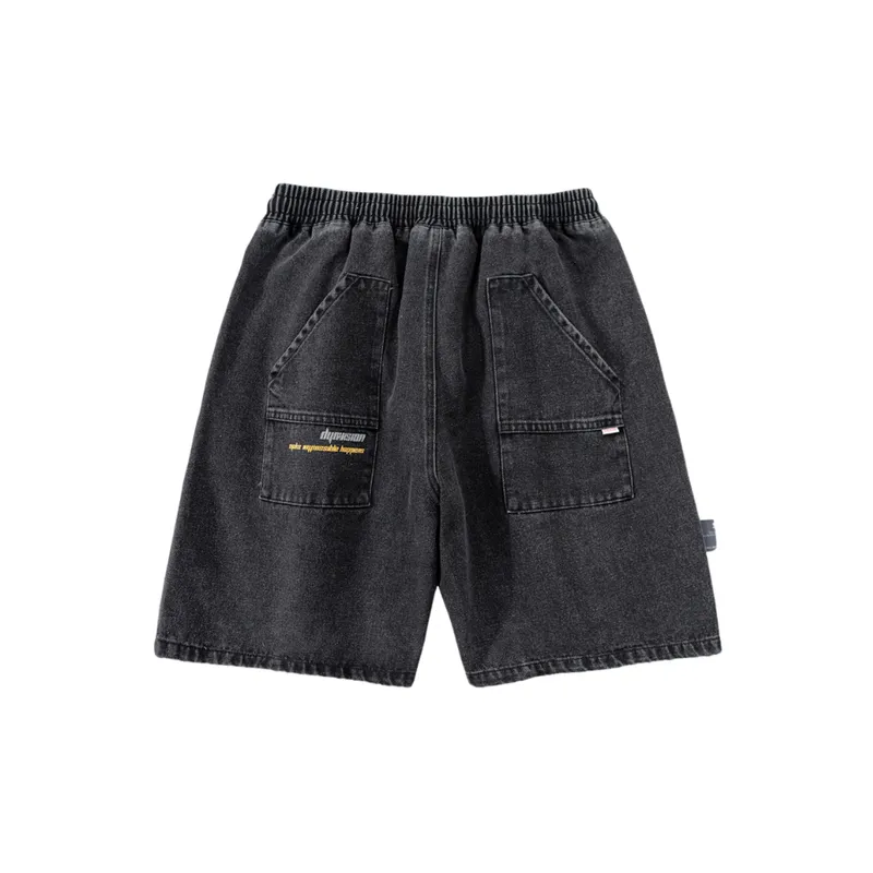 Denim Trendy Casual Shorts-1