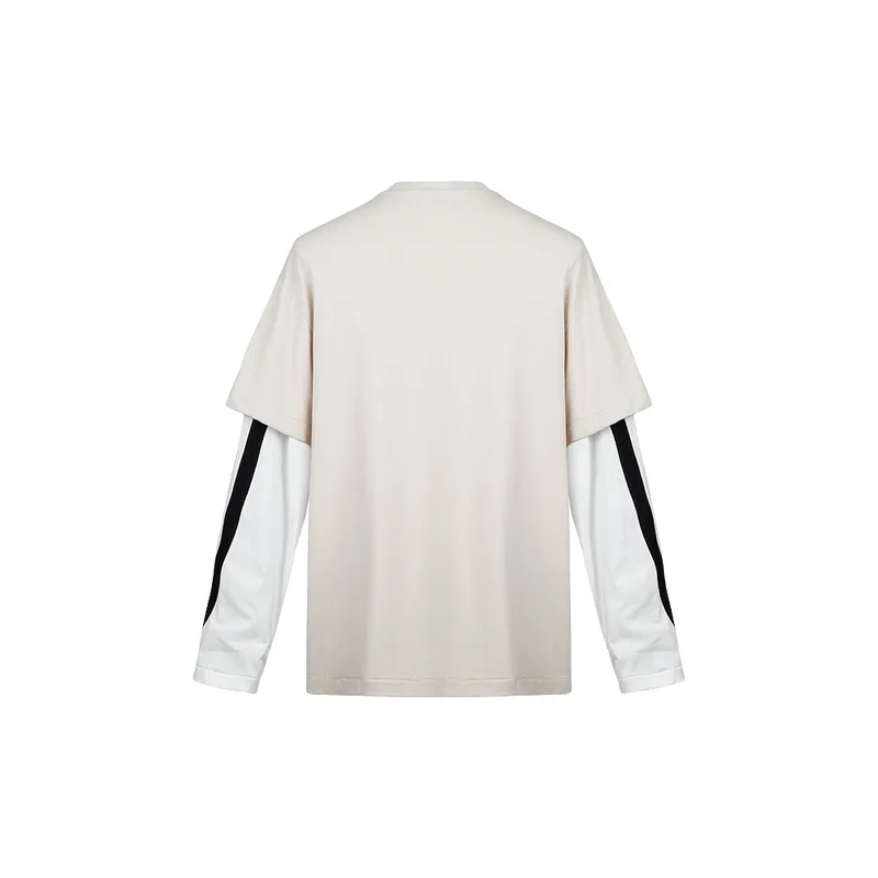 Fashionable Loose Long Sleeve T Shirt-1
