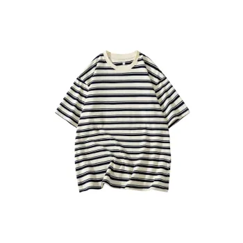 Casual Sporty Cotton Blended FabricT Shirt