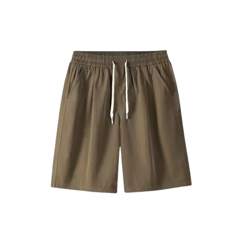 Casual Loose  Ice Silk Cargo Shorts-0