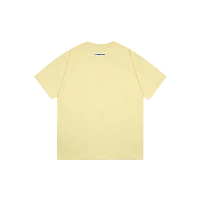 Simple Loose 100% Cotton T Shirt-1