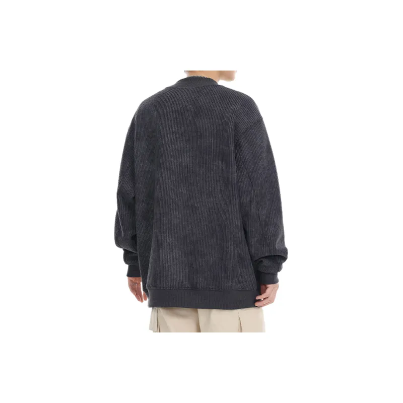 Casual Plain Polyester Sweatshirt-11