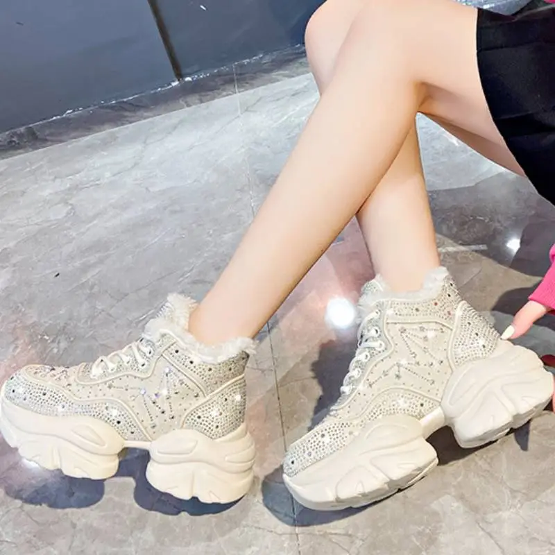 Sporty Warming Platform Shoes-7