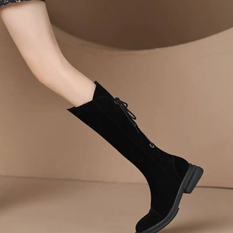 Casual Funky Knee High Boots-2