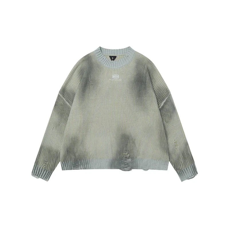 Loose Ripped Sweater-6