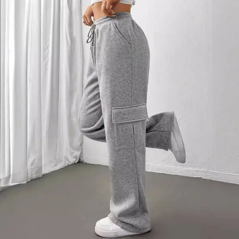 Retro Casual Knit Sweatpants-9