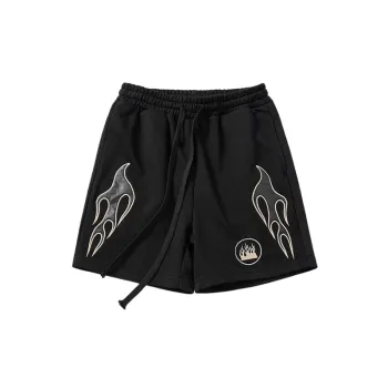 Loose Cashew Flower Sports Shorts