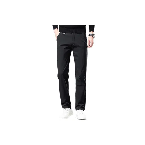 Fashionable Loose Blended Synthetic Fabrics Casual Pants