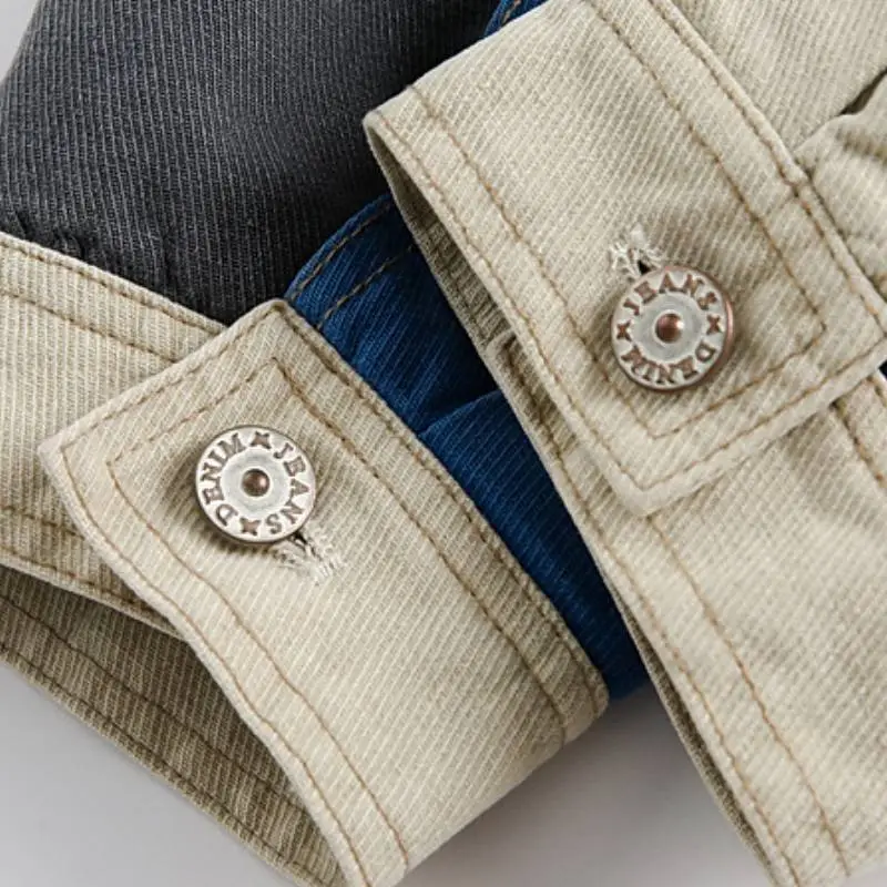 Retro Contrast Color Jacket-3