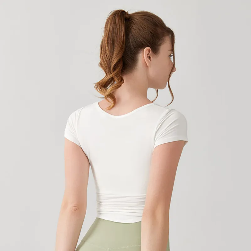 Casual Loose Viscose T Shirt Women-6