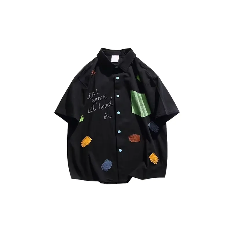 Retro Loose Niche Shirt-0