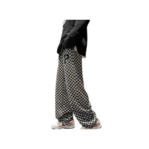 Hip Hop Checkered Sweatpants