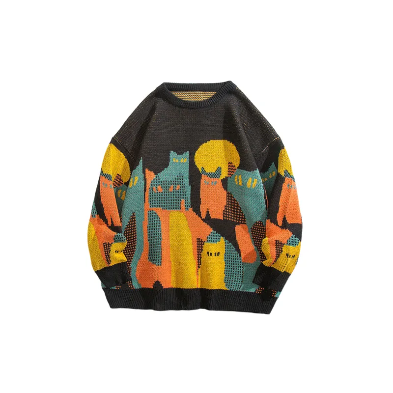 Retro Loose Sweater-25