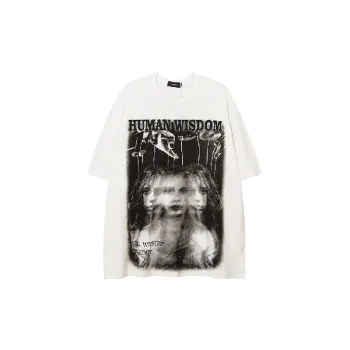 Fashion  Print 100% Cotton T Shirt