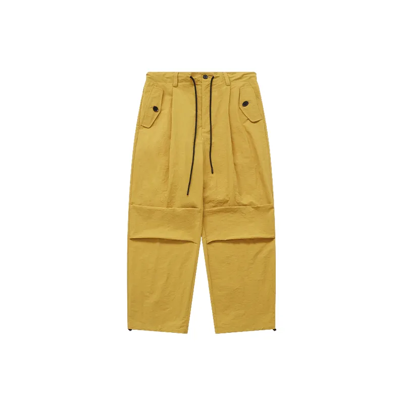 Street Loose 100% Nylon Casual Pants-0