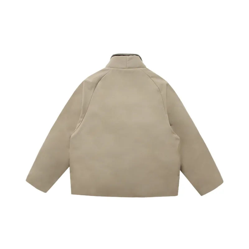 Simple Trendy Quilted Jacket-6