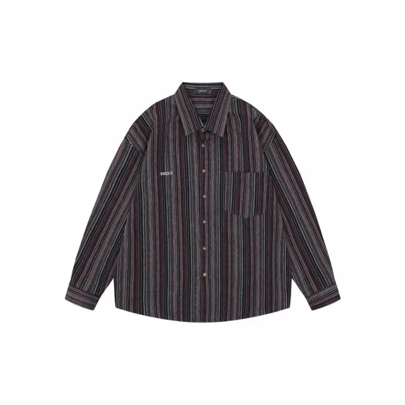 Retro Striped Shirt-2