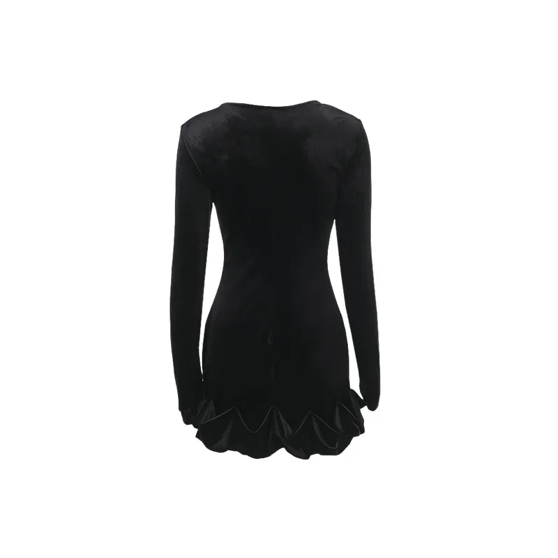 Fashionable Basics Polyester Dress Women-3