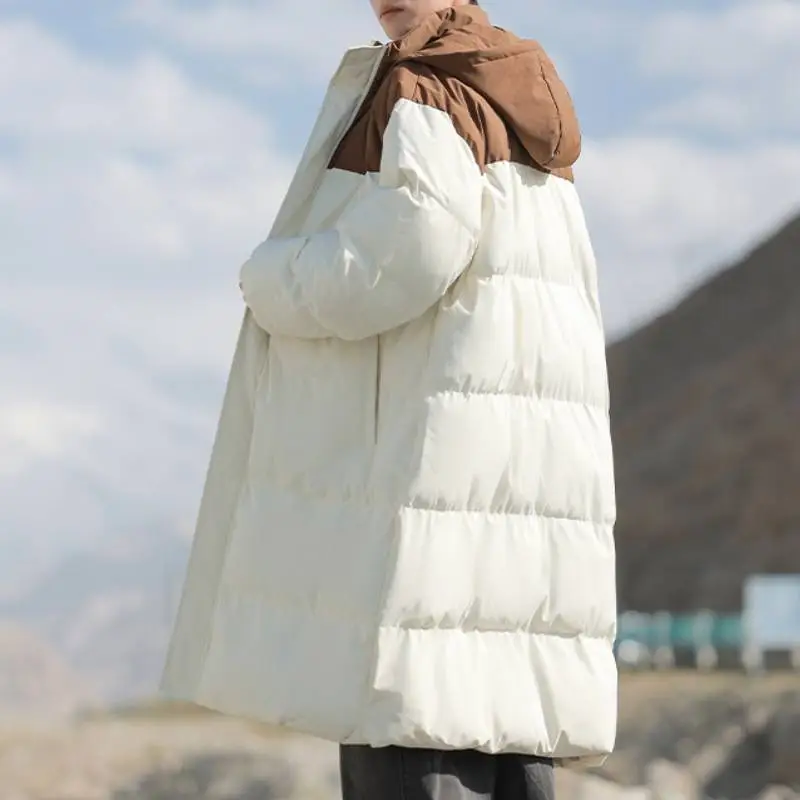 Casual Loose Blended Synthetic Fabrics Quilted Jacket-2