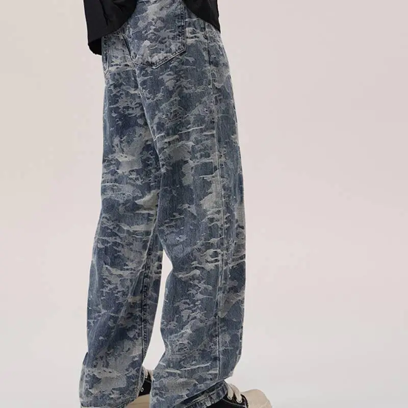 Casual Straight Leg Jeans-2