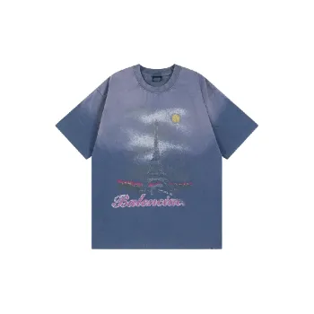 Fashionable Washed 100% Cotton T Shirt