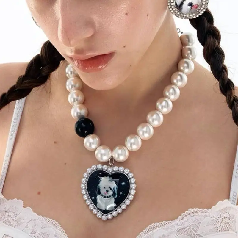 Fashionable Heart Necklace-2