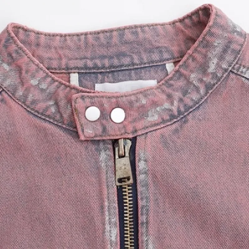 Casual Loose Denim Jacket-5